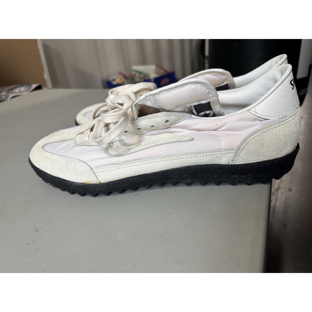 Vtg Spalding 11.5 White Turf Shoes New Without Box
